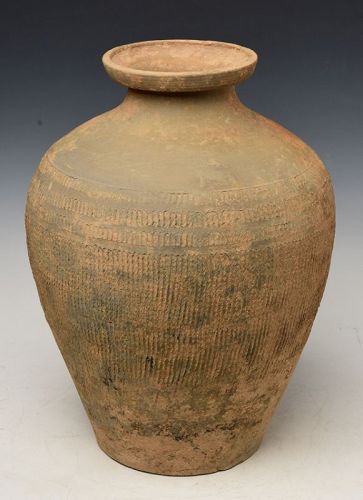 Han Dynasty, Chinese Pottery Jar