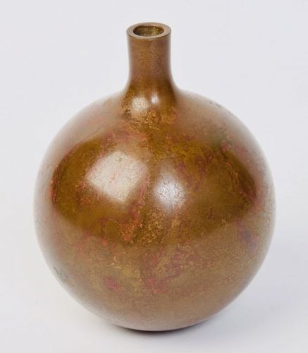 Early 20th Century, Showa, Japanese Bronze Vase