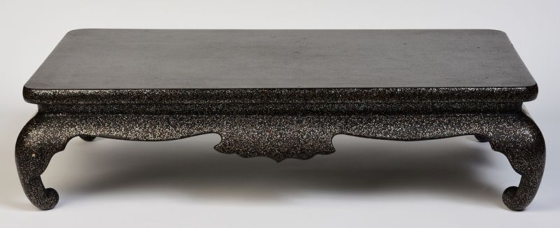 Early 20th Century, Showa, Japanese Wooden Lower Table
