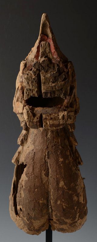 Early 19th Century, Early Mandalay, Burmese Wooden Naga's Head