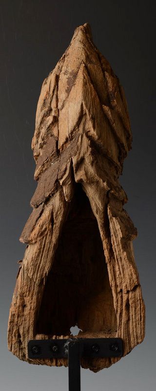 Early 19th Century, Early Mandalay, Burmese Wooden Naga's Head