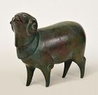 20th Century, Showa, Japanese Bronze Sheep
