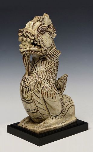 14th - 16th Century, Sukhothai Stoneware Naga