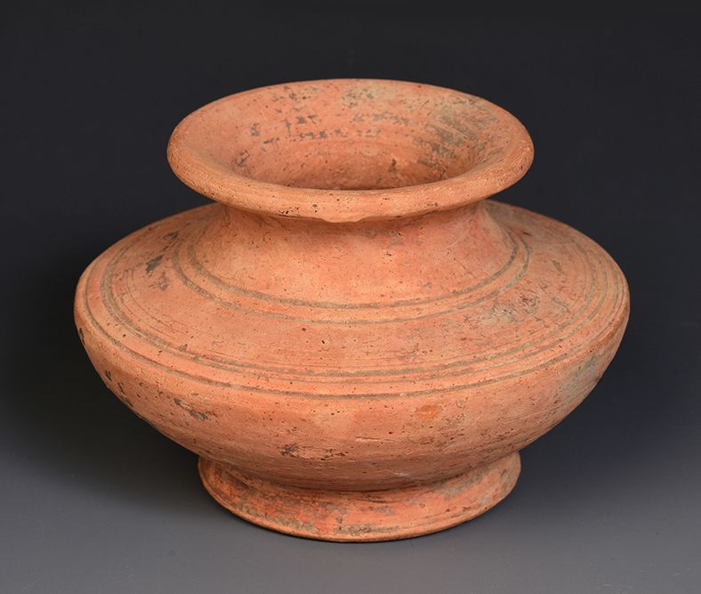 6th - 7th Century, Pre-Angkor, Khmer Pottery Jar