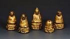 19th Century, Mandalay, A Set of Burmese Medicine Buddha Amulets