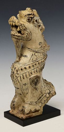14th - 16th Century, Sukhothai Stoneware Naga