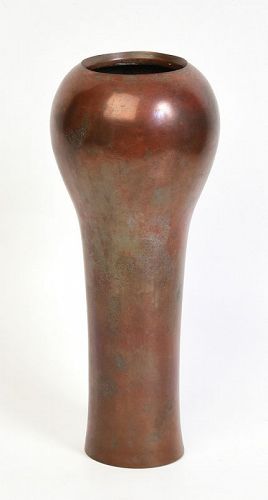 Early 20th Century, Showa, Japanese Bronze Vase