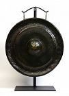 19th Century, Laos Bronze Gong with Stand