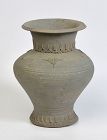 14th-16th Century, Sukhothai Stoneware Pottery Jar