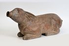 19th Century, Thai Wooden Rabbit