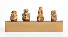 19th Century, Mandalay, A Set of Burmese Medicine Figures