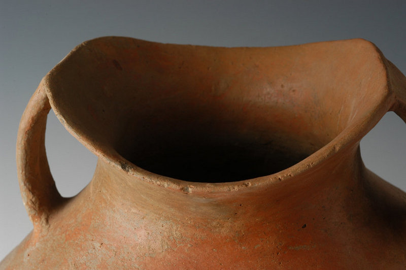 Big Chinese Siwa Culture Pottery Amphora