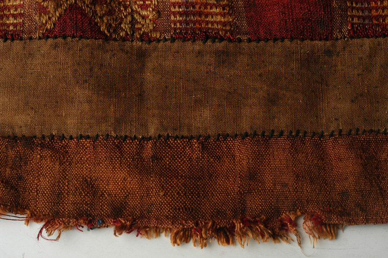 19th Century, Burmese Textile for Weighted Sleeping Net
