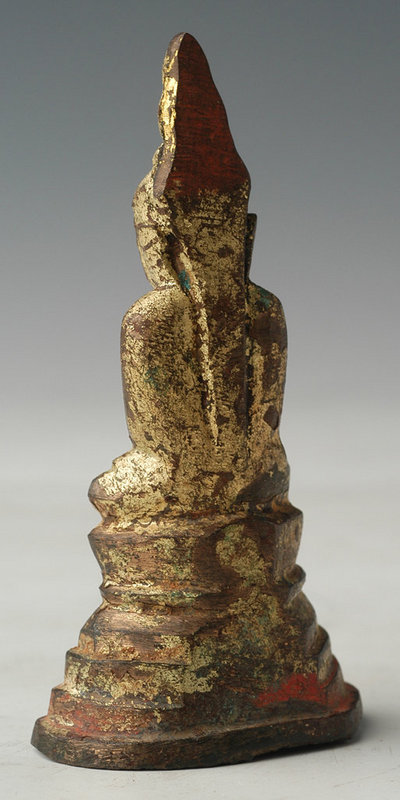 16th-18th C., Shan, Miniature Burmese Bronze Buddha