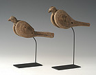 19th Century, A Pair of Burmese Wooden Textile Tools