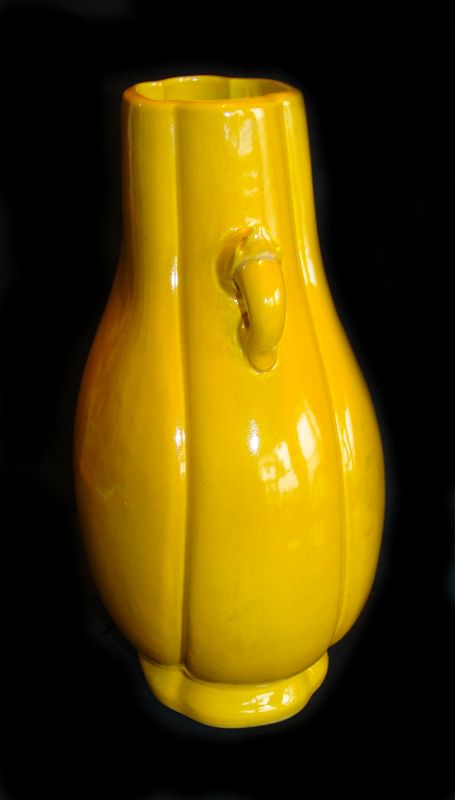 Yellow Hu Vase