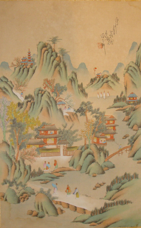 Chinese Silk Painting