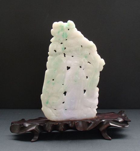 Jade Carved Panel