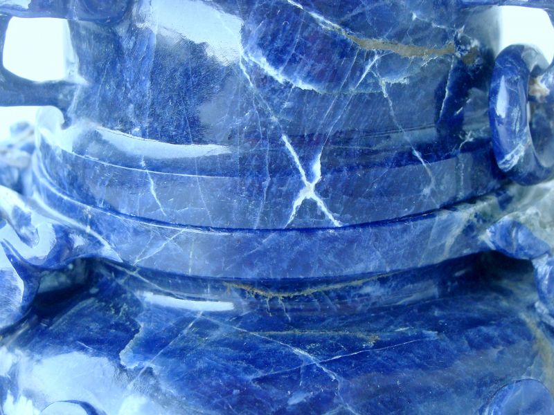 Chinese Lapis Lazuli Censer
