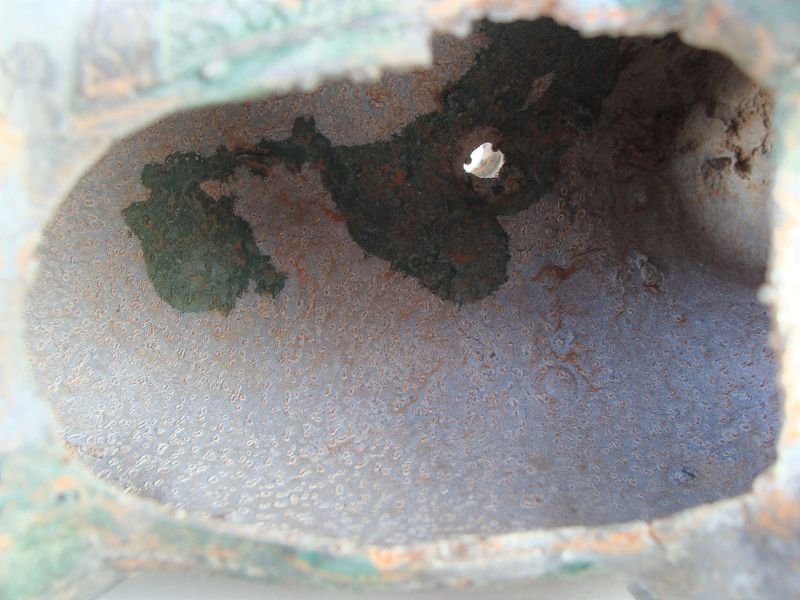 Chinese Bronze Han Oil Lamp