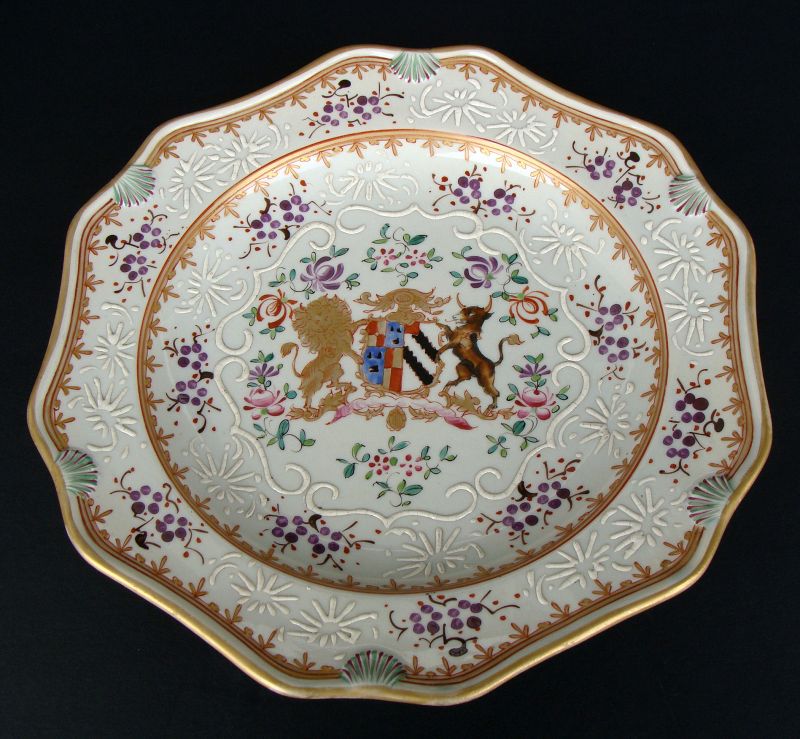 Chinese Armorial Plate