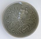 Chinese Yaozhou Fish and Duck Bowl