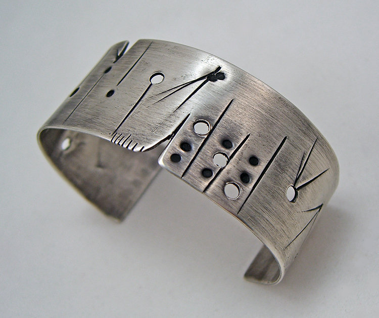 Ed Tobin Sterling Silver Artisan Bracelet