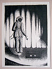 Raphael Sabatini Black Face Cabaret Print 1920's