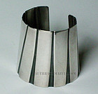 Rebajes Modernist Sterling Deco Bracelet