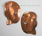 Rebajes Modernist Wall Masks - 1950's