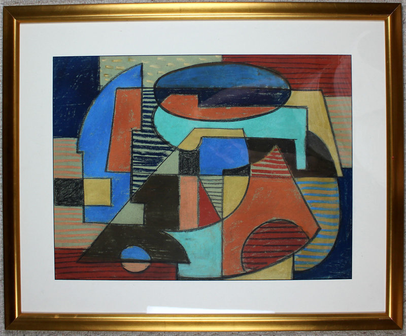 Ramstonev Modernist Abstract - New Hope School 1939