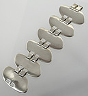 Idella La Vista Modernist Sterling Bracelet - 1950 - New York