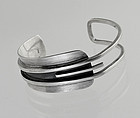 LORE Modernist Sterling Silver Bracelet - 1950