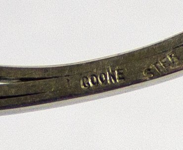 Betty Cooke Modernist Sterling Silver Orbital Bracelet
