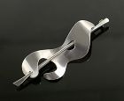 Henry Steig Modernist Sterling Silver Brooch - 1950