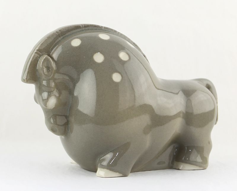 Ray Barger Modernist Ceramic Horse - Bucks County, PA 1930's