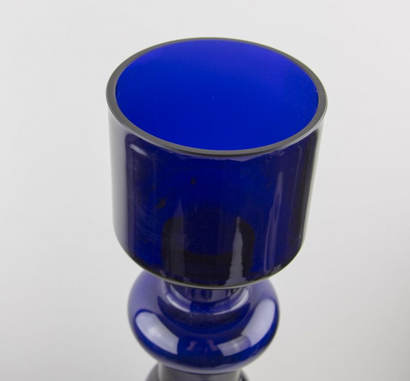 Oiva Toikka Finland Art Glass Candle Holder/Vase - 1965