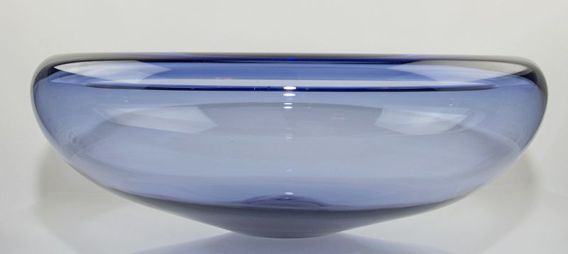 Per Lutken for Holmegaard, Denmark, Glass Bowl 1950