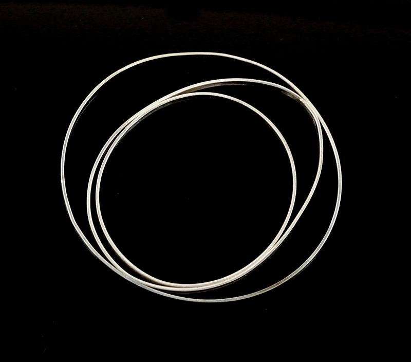 Betty Cooke Modernist Sterling Orbital Bracelet