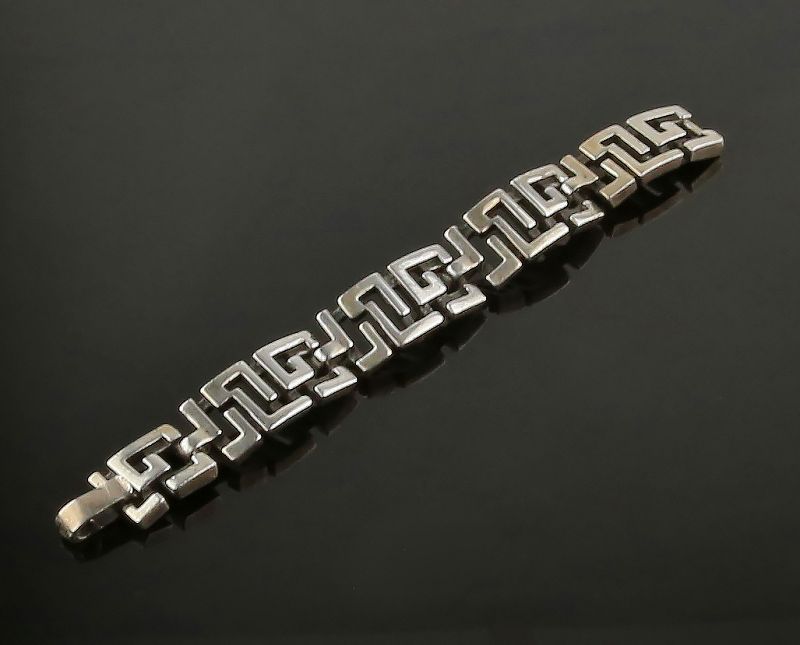 Ottaviani Modernist Sterling Bracelet Italy Mod 20th Century