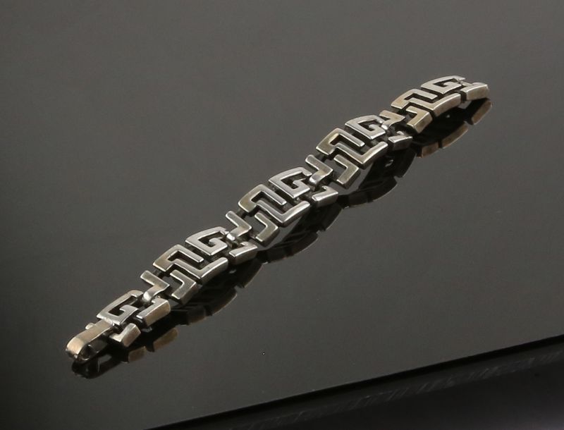Ottaviani Modernist Sterling Bracelet Italy Mod 20th Century