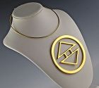 Phyllis Mark Modernist  Kinetic Sculptural Necklace 1970's