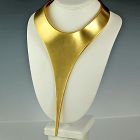 Robert Lee Morris 24K Gold Plated Necklace - 1990