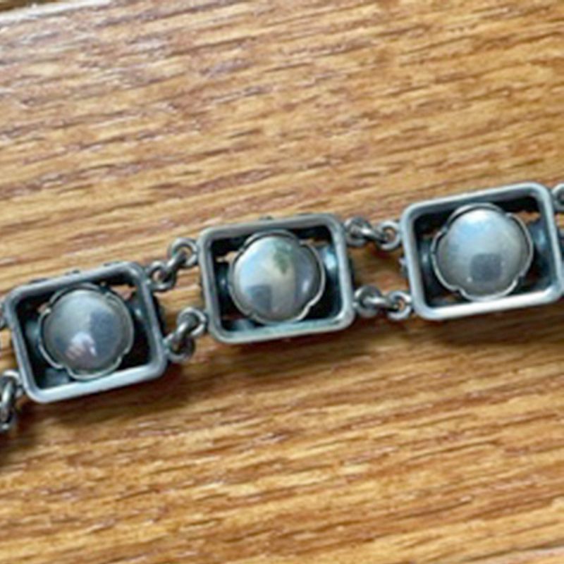 N. E. From Sterling and Rose Quartz Bracelet Denmark