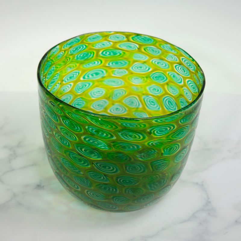 Ermanno Toso Modernist Spirali Vase Murano Art Glass