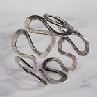 Anna Greta Eker Modernist Sterling Bangle Bracelet Norway