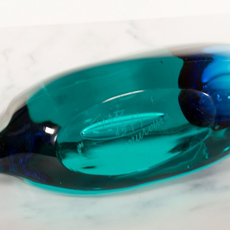 Fabio Tosi 12 1/2&quot; Long Art Glass Fish - Murano Italy