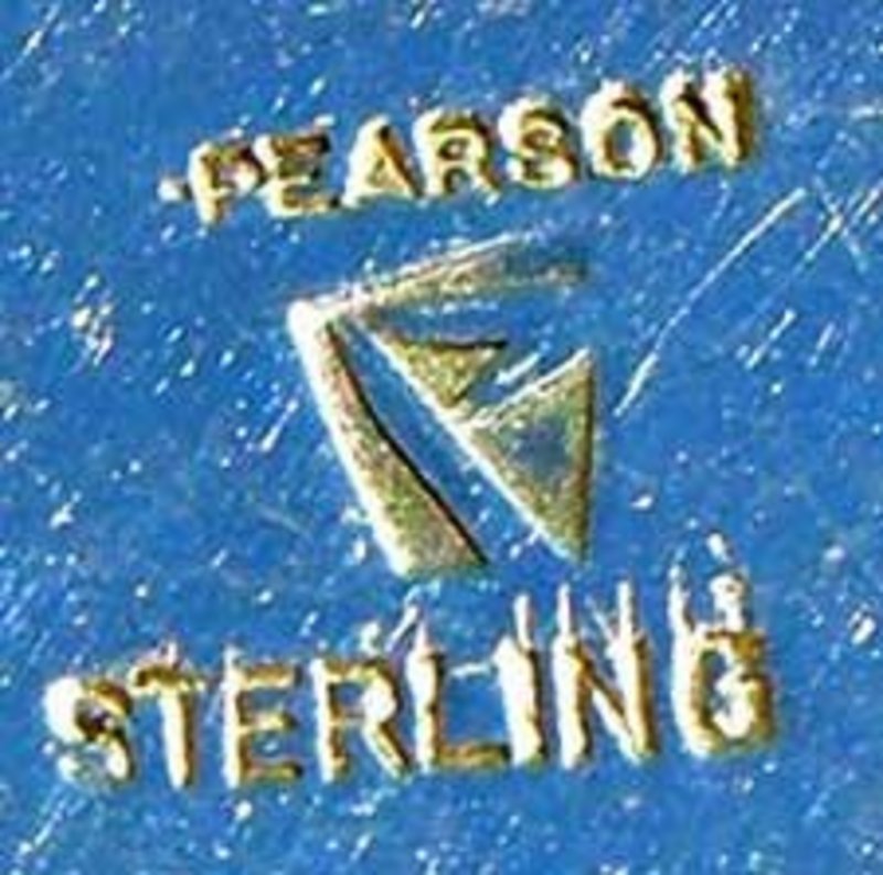 Ron Hayes Pearson Sterling Silver Modernist Brooch