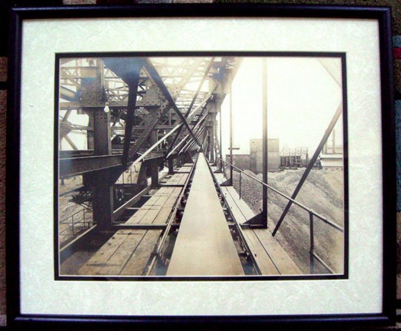 Early Modernist Industrial Machine Age Photograph 1900