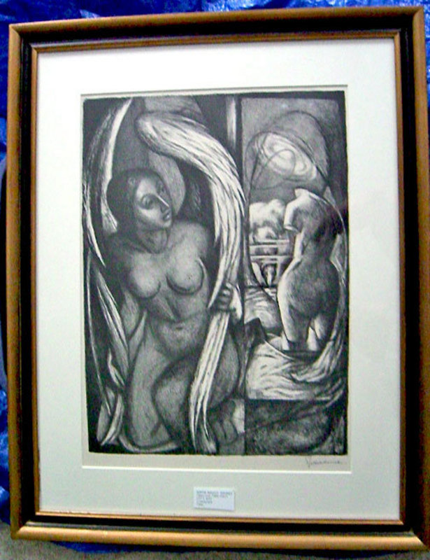Benton Spruance Lithograph - Lot's Wife 1948 ed.35